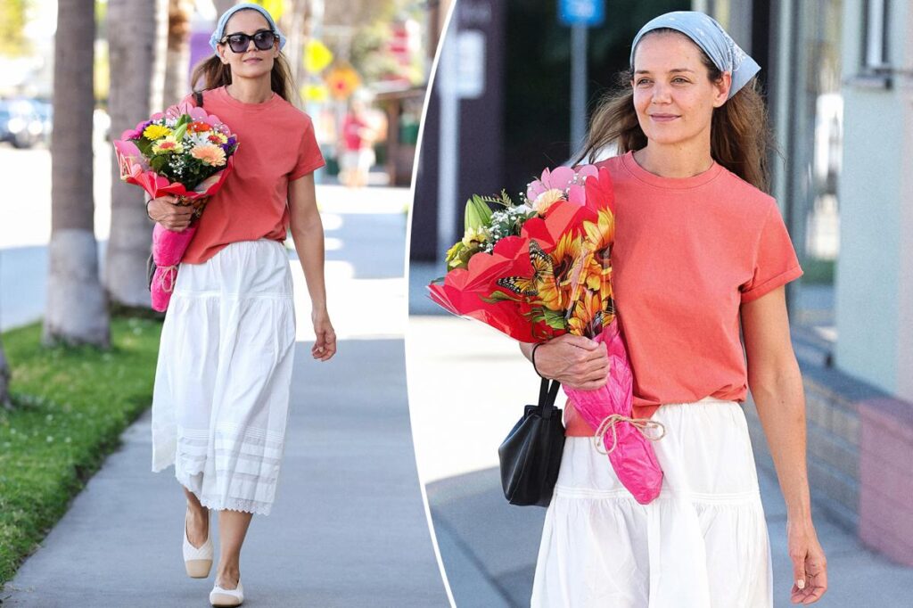 Katie Holmes wore Vivaia's upgraded Margot 3.0 flats — and we tried them