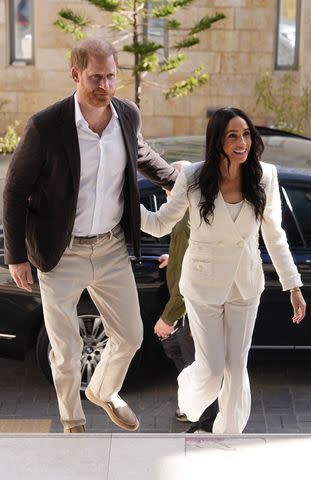 Duke and Duchess of SussexCredit: Aaron Chown/PA Images via Getty