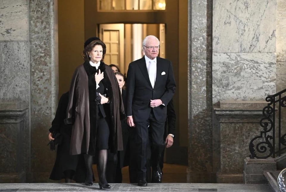 Swedish Royals at Princess Désirée’s Funeral on February 19 + Pics of Her Shared by the Royal Family