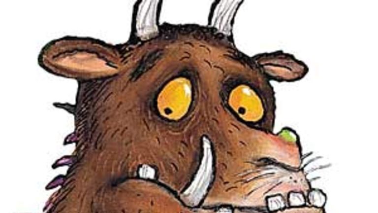 The original Gruffalo. Pic: PA