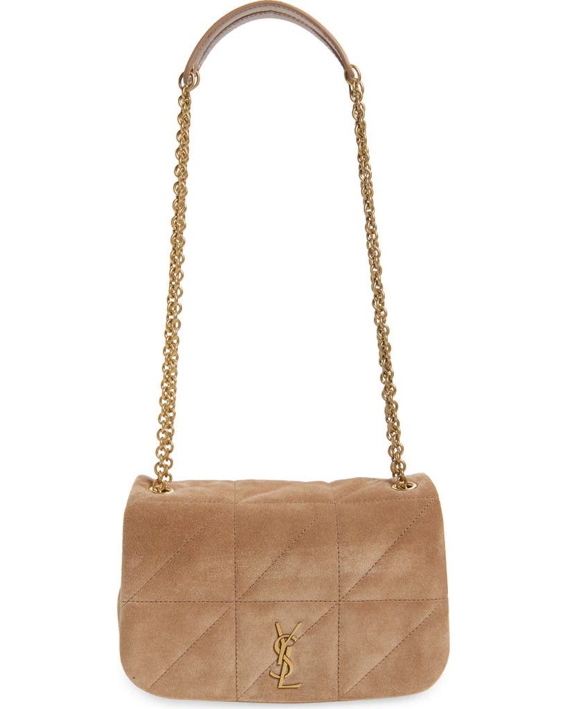 Jamie 4.3 Patchwork Suede Crossbody Bag