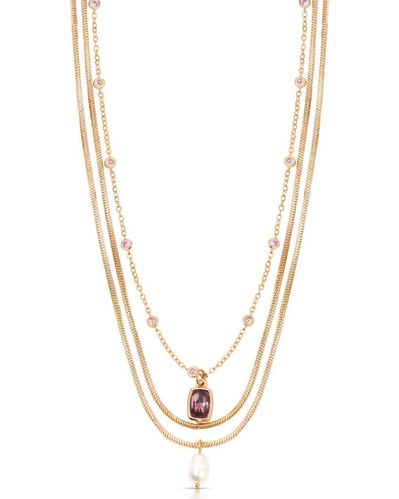 Ettika Layered Charm Necklace