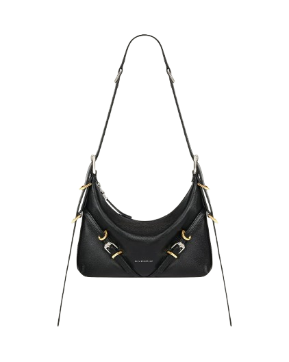 Voyou Mini Shoulder Bag in Tumbled Leather