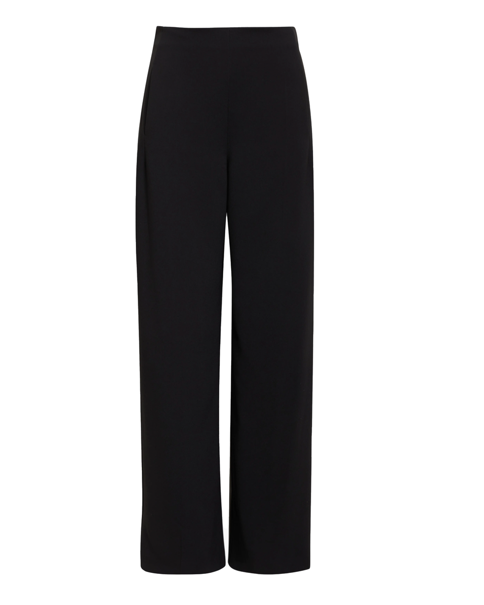 Fara Bonded Crepe Straight Leg Pants