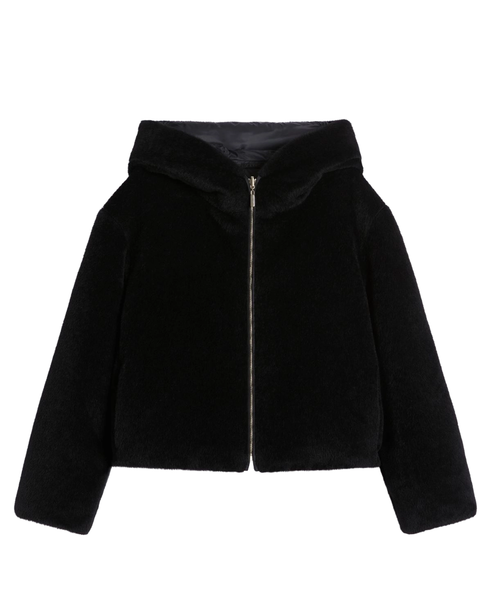 Alpaca and Wool Padded Jacket 