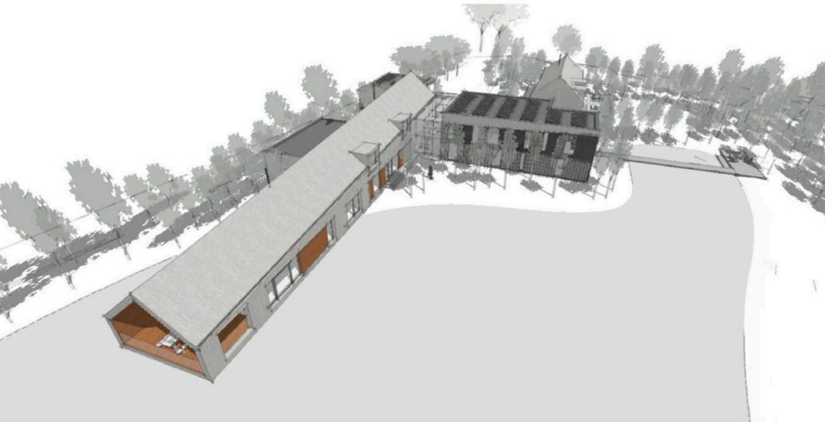 Architectural plans for Beyoncé and Jay-Z's Cotsworlds home