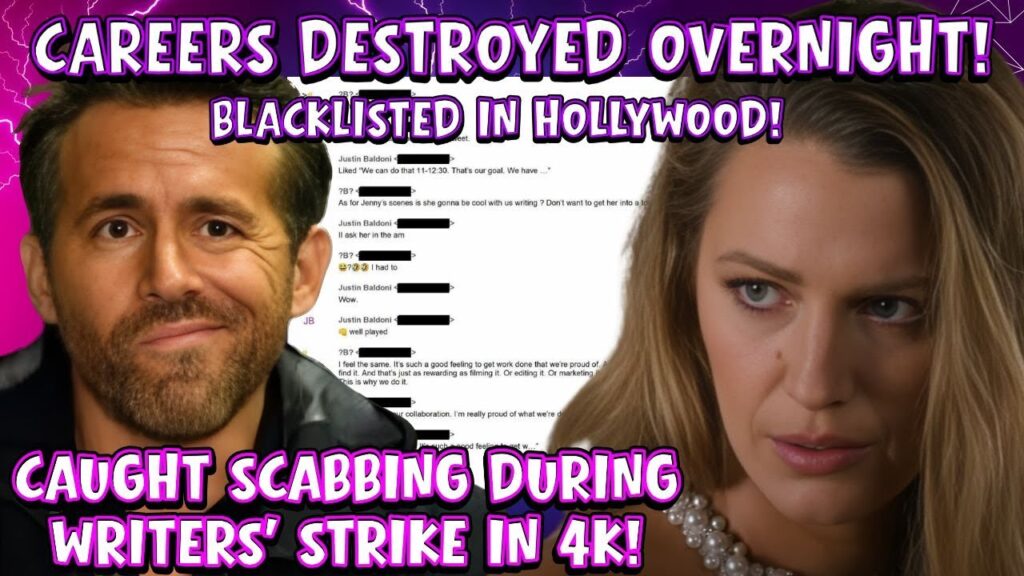 Blake Lively & Ryan Reynolds’ WGA Scabbing, PGA Violations, Massive Cover-Up JUST UNSEALED in COURT