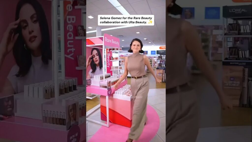 Selena Gomez x Rare Beauty x Ulta Beauty 😍✨ #selenagomez #rarebeauty #ultabeauty #fyp