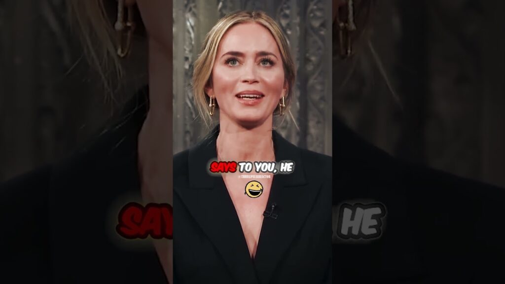 Emily Blunt’s Jokes Are Too FUNNY 🤣 Emily Blunt's Jokes Are Too FUNNY 🤣