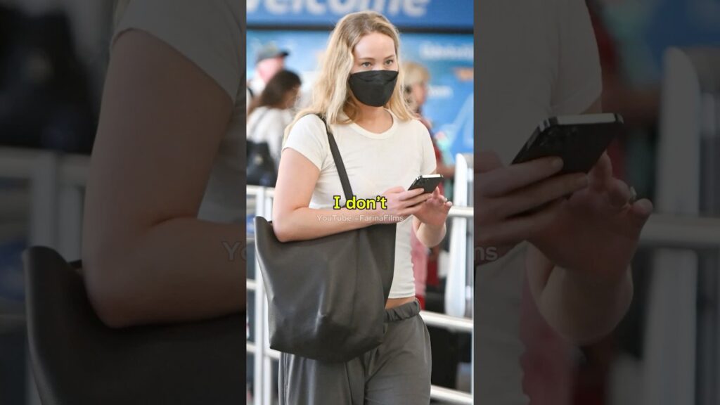 Jennifer Lawrence on Saying No to Fan Selfies #shorts #jenniferlawrence