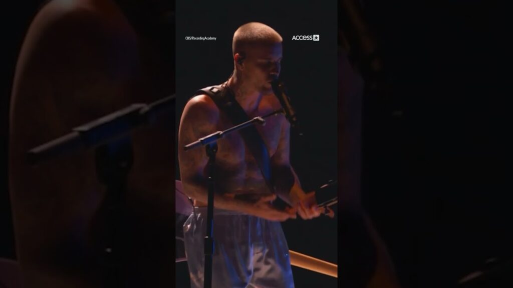 Hailey Bieber Shows Hubby Justin Bieber Love During Grammys Performance