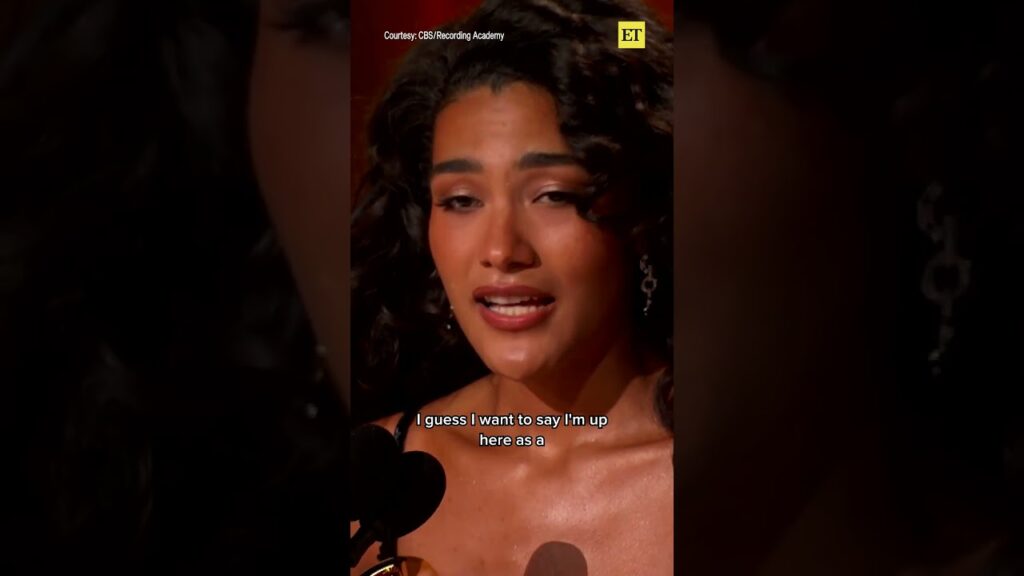 Olivia Dean is honoring her immigrant grandparent as she accepts her Best New Artist #GRAMMY.