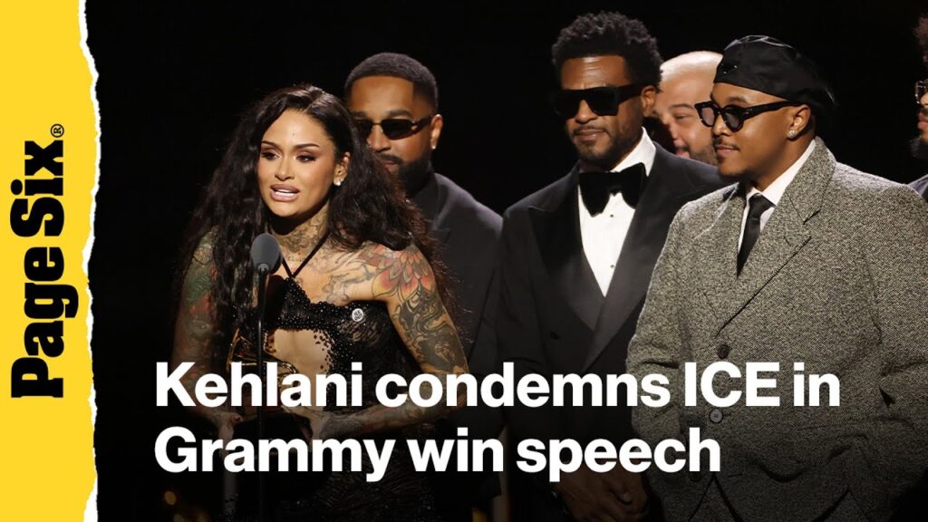 Kehlani makes blunt anti-ICE statement in Grammys 2026 acceptance speech Kehlani makes blunt anti-ICE statement in Grammys 2026 acceptance speech