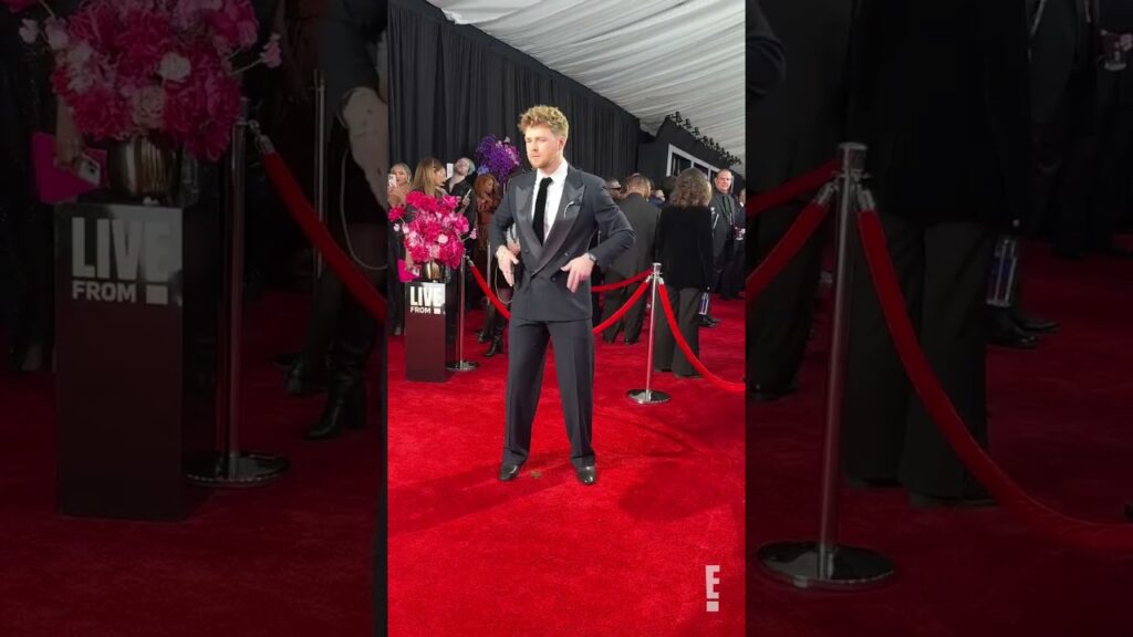 You'll be alright, kid, after you see Alex Warren's #Grammys #Glambot. 😍 #AwardsSeason