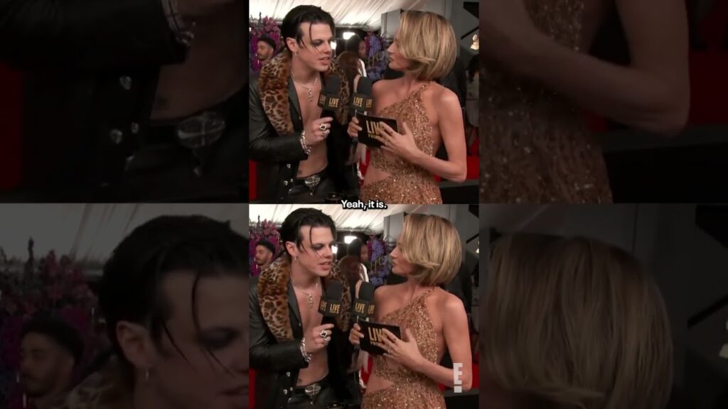 Yungblud is keeping Ozzy Osbourne in his thoughts at the #Grammys. #AwardsSeason