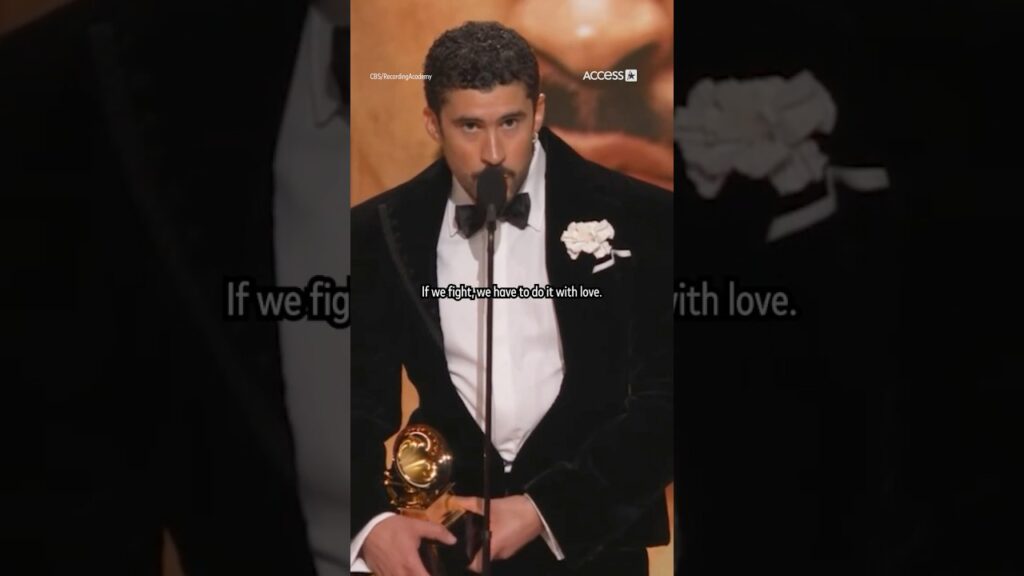 Bad Bunny Calls Out ICE In Grammys Speech Bad Bunny Calls Out ICE In Grammys Speech