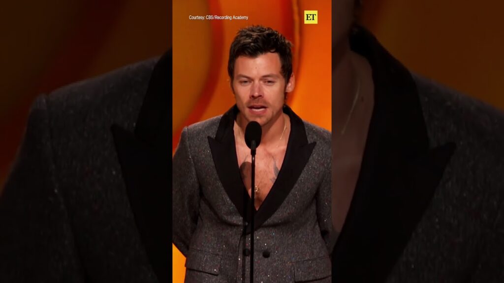 There simply was no other song choice for Harry Styles’ return to the #GRAMMYs 😂 #harrystyles