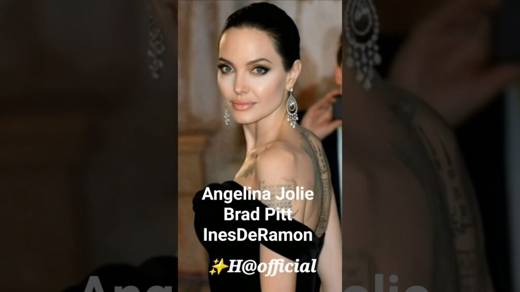 Gorgeous Angelina Jolie, Brad Pitt, Ines De Ramon 💘 #bradpitt #angelina #jolie #shortsviral #shorts