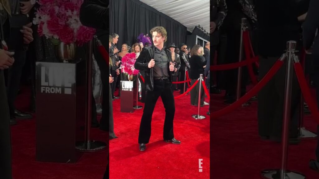 We're adding Benson Boone's #Grammys #Glambot to our list of beautiful things. 😌 #AwardsSeason