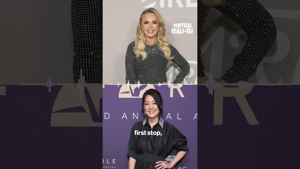 Crystal Kung Minkoff says Tamra Judge got herself 'disinvited' 👀  | Virtual Reali-Tea #shorts