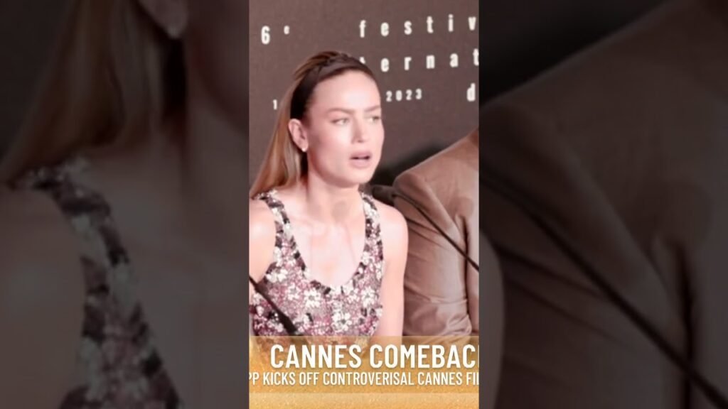 Brie Larson Stunned by Johnny Depp Question | Studio 10