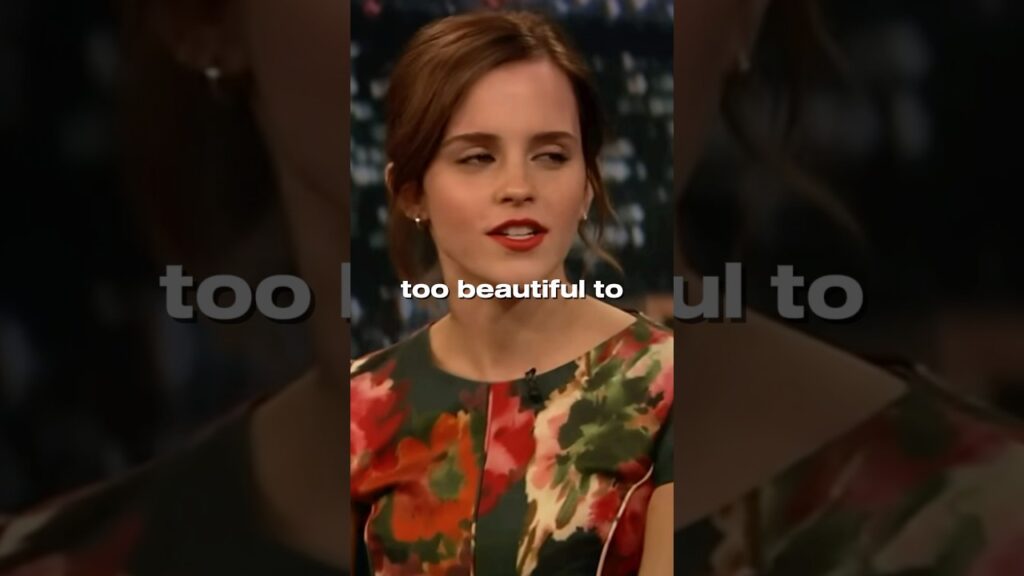 Was Emma Watson TOO Beautiful To Be Hermione?😱