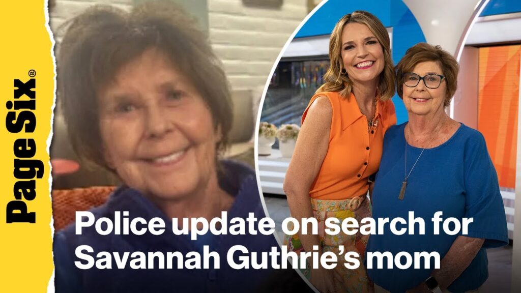 New Details on Savannah Guthrie's Missing Mom from Police: Full News Conference