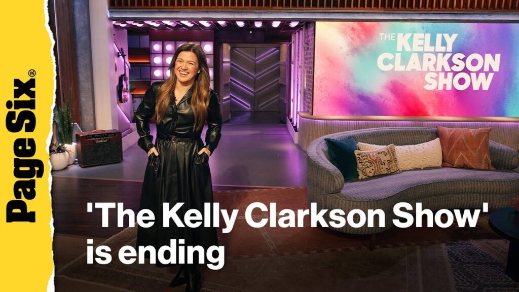 Kelly Clarkson announces end of 'The Kelly Clarkson Show'