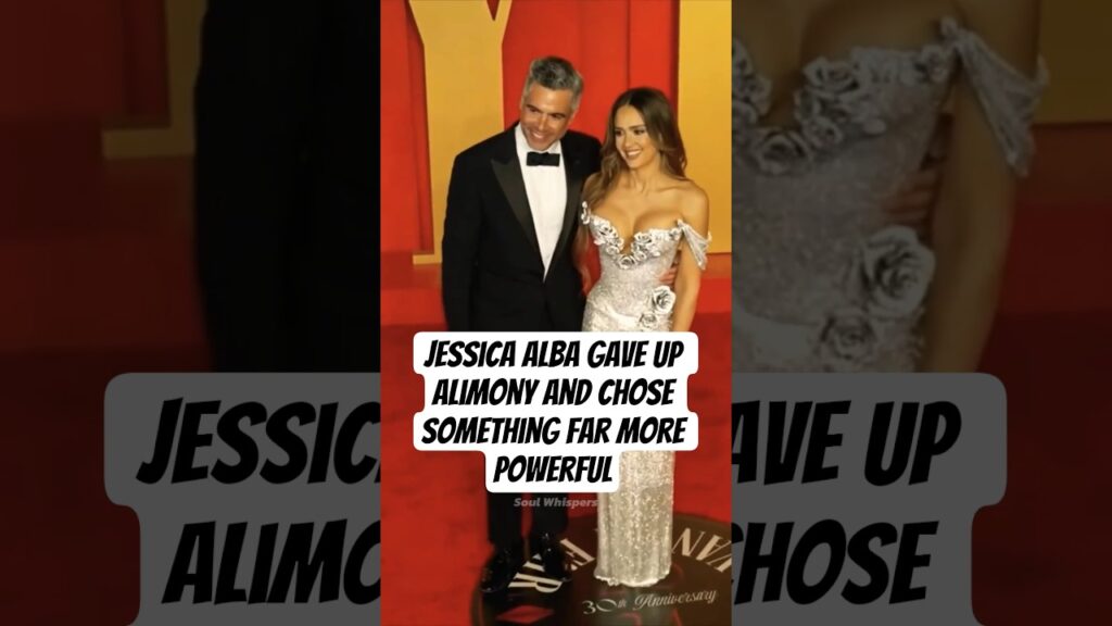 Jessica Alba Gave Up Alimony And Chose Something Far More Powerful #celebritynews