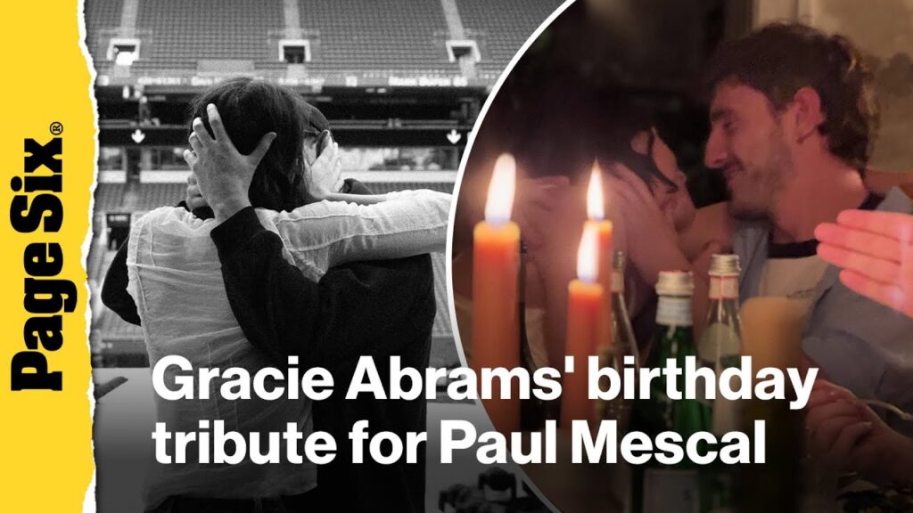 Gracie Abrams reveals depth of love for Paul Mescal in birthday tribute Gracie Abrams reveals depth of love for Paul Mescal in birthday tribute