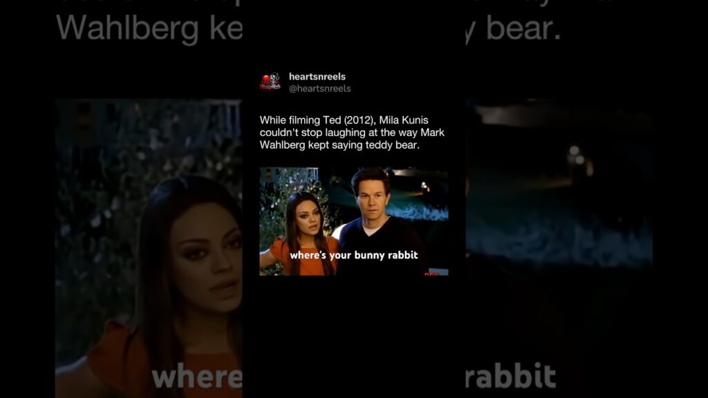 Ted (2012): Mila Kunis Keeps Breaking Because of Mark Wahlberg