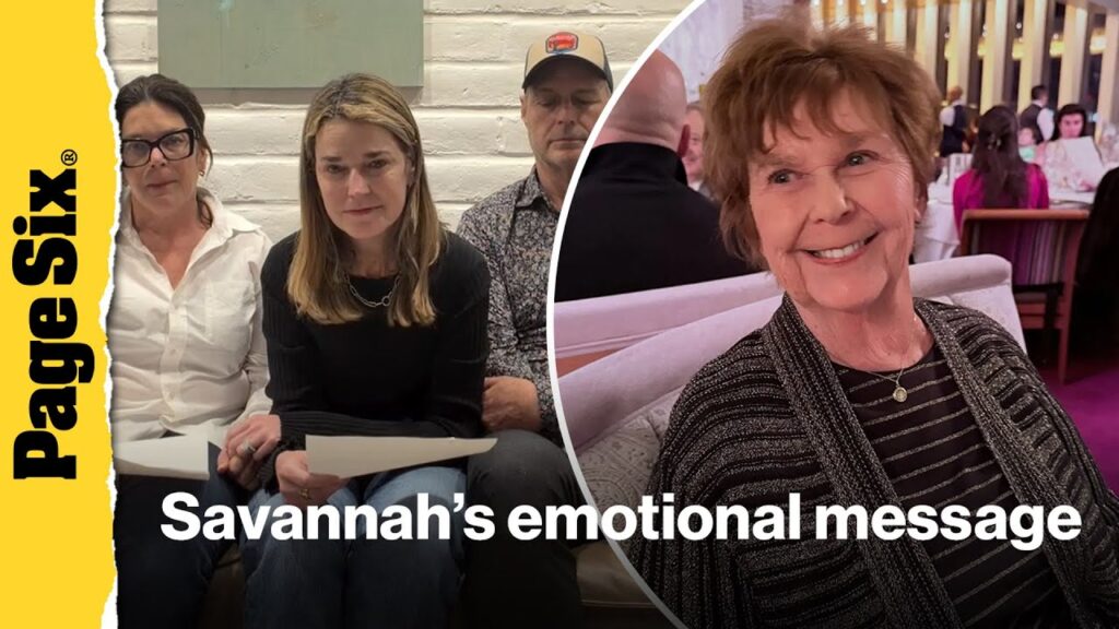 Savannah Guthrie shares emotional message about her missing mother