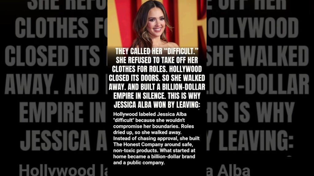 Jessica Alba turned Boundaries into a Billion-Dollar brand #duet #viral #shorts Jessica Alba turned Boundaries into a Billion-Dollar brand #duet #viral #shorts