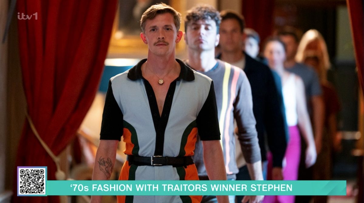 The TV star became known for his impressive outfits on the show
