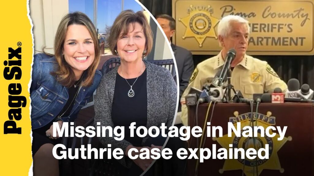 Alarming reason footage of Nancy Guthrie's disappearance can't be recovered despite security cameras