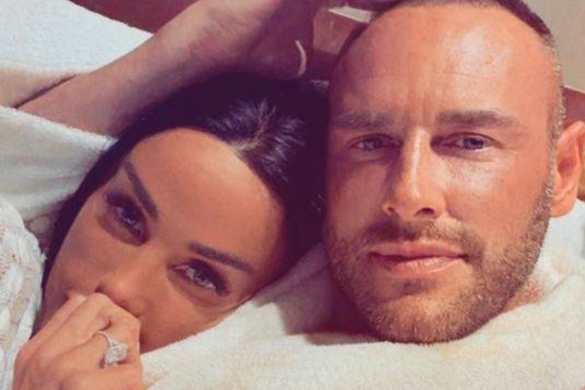 Katie Price shows off huge £120k wedding ring as she enjoys lavish spa day with new husband Lee Andrews