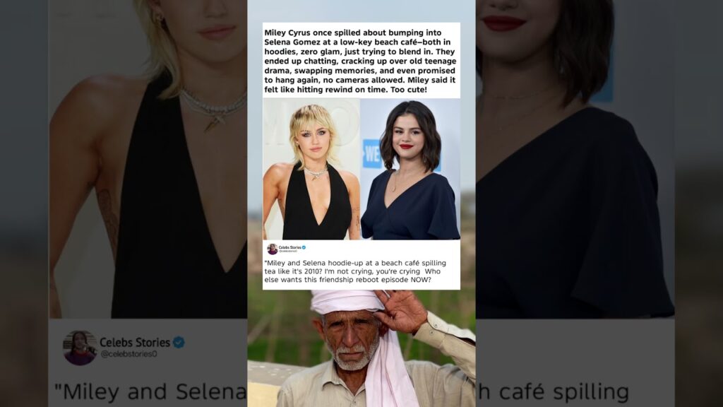 Miley Cyrus Spills on Secret Selena Gomez Beach Hang! 🔥#memes#shortsvideo#shorts