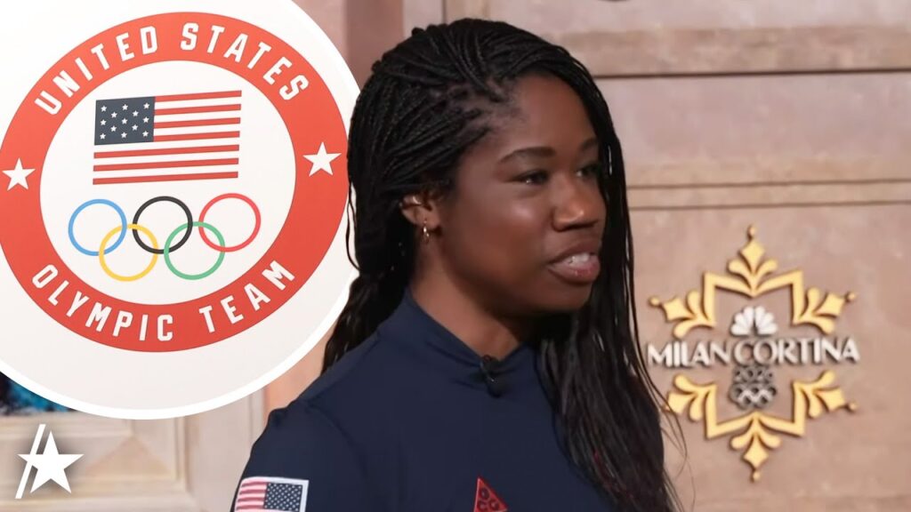 Erin Jackson Reacts To Being Named Team USA Flag Bearer for Olympics Opening Ceremony Erin Jackson Reacts To Being Named Team USA Flag Bearer for Olympics Opening Ceremony