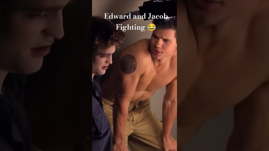 Kristen was like "Don't Fight 😡"#twilight #twilightsaga #eclipse #robertpattinson #kristenstewart