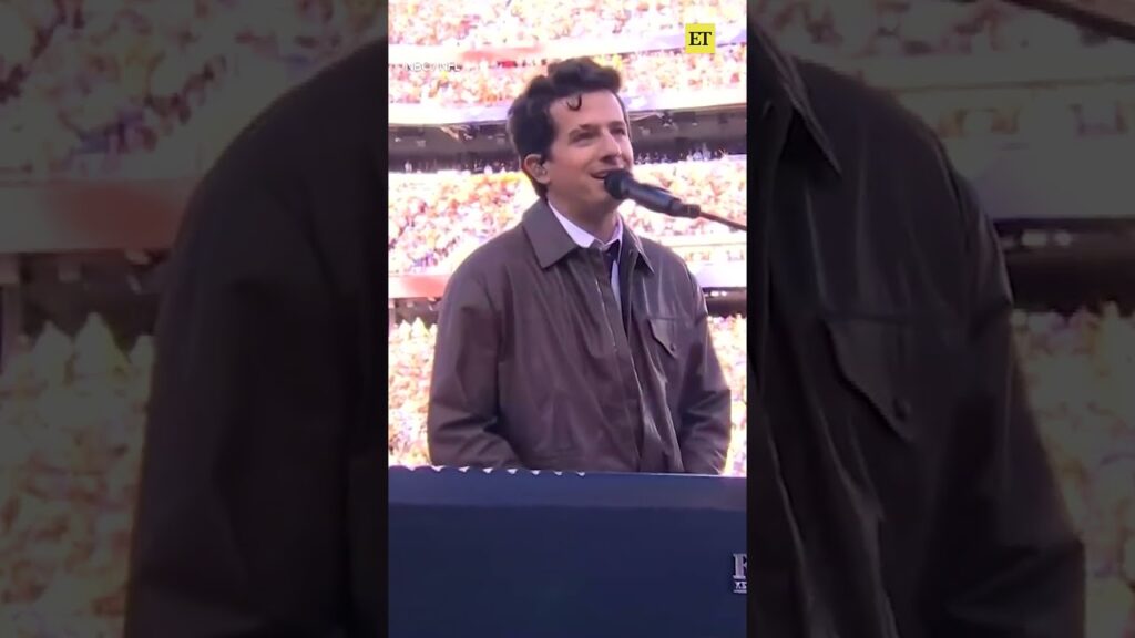 #charlieputh Performs National Anthem at #superbowllx #superbowl