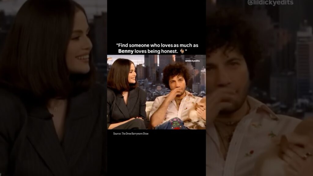 Selena Gomez & Benny blanco funny moment #selenagomez