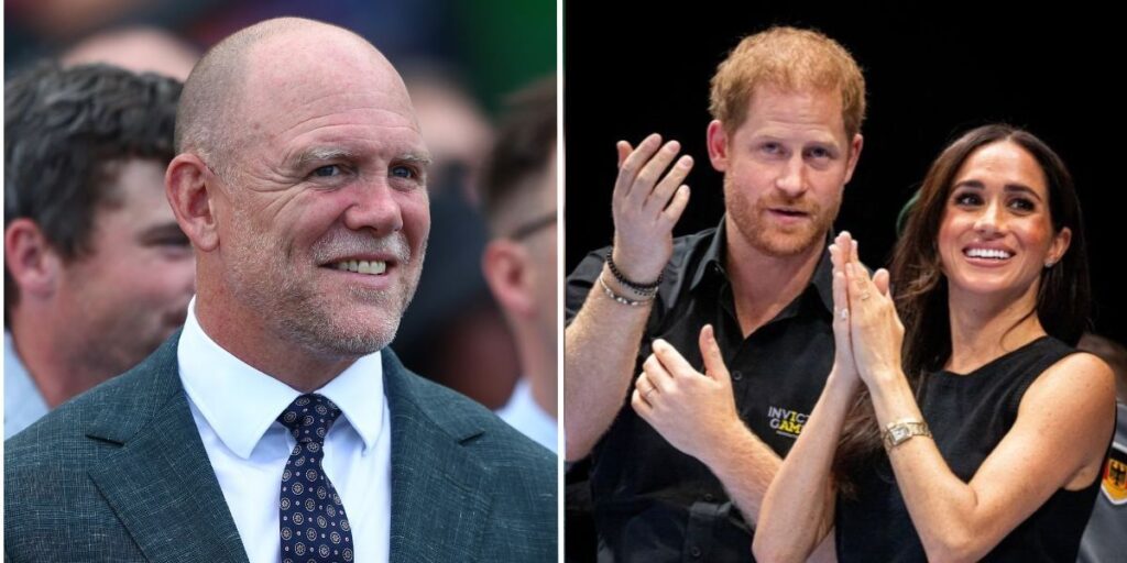 Mike Tindall expected to snub Prince Harry and Meghan Markle after travelling to California