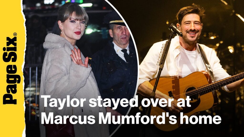 Taylor Swift stayed over at Marcus Mumford's UK home