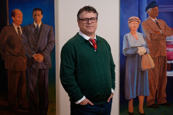 SAG-AFTRA president Sean Astin poses for a portrait at his office in Los Angeles on Dec. 19, 2025. (AP Photo/Chris Pizzello)