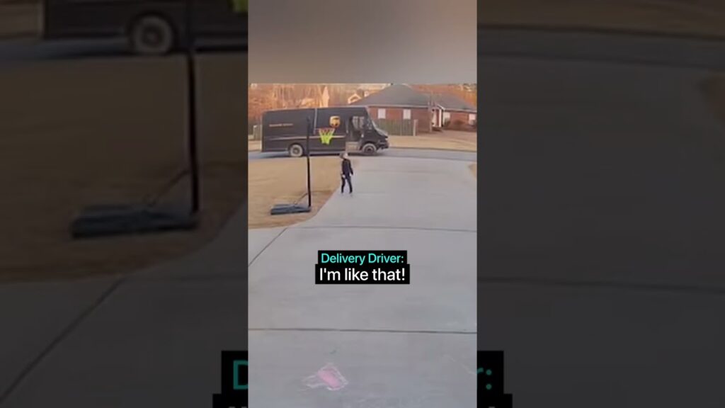 Delivery Driver Stops Delivering