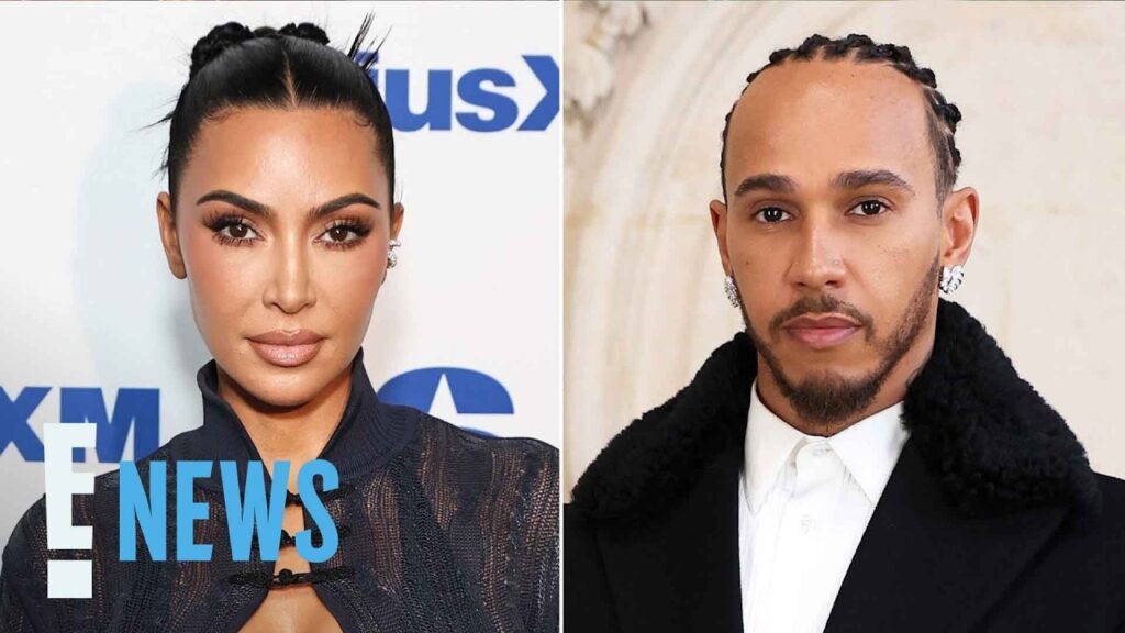 Kim Kardashian, Lewis Hamilton Fuel Dating Rumors at Super Bowl 2026 | E! News