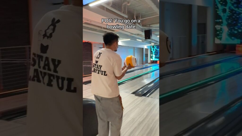 You know wha they say about bowling... 😂 #pov #bowling #skit #comedy