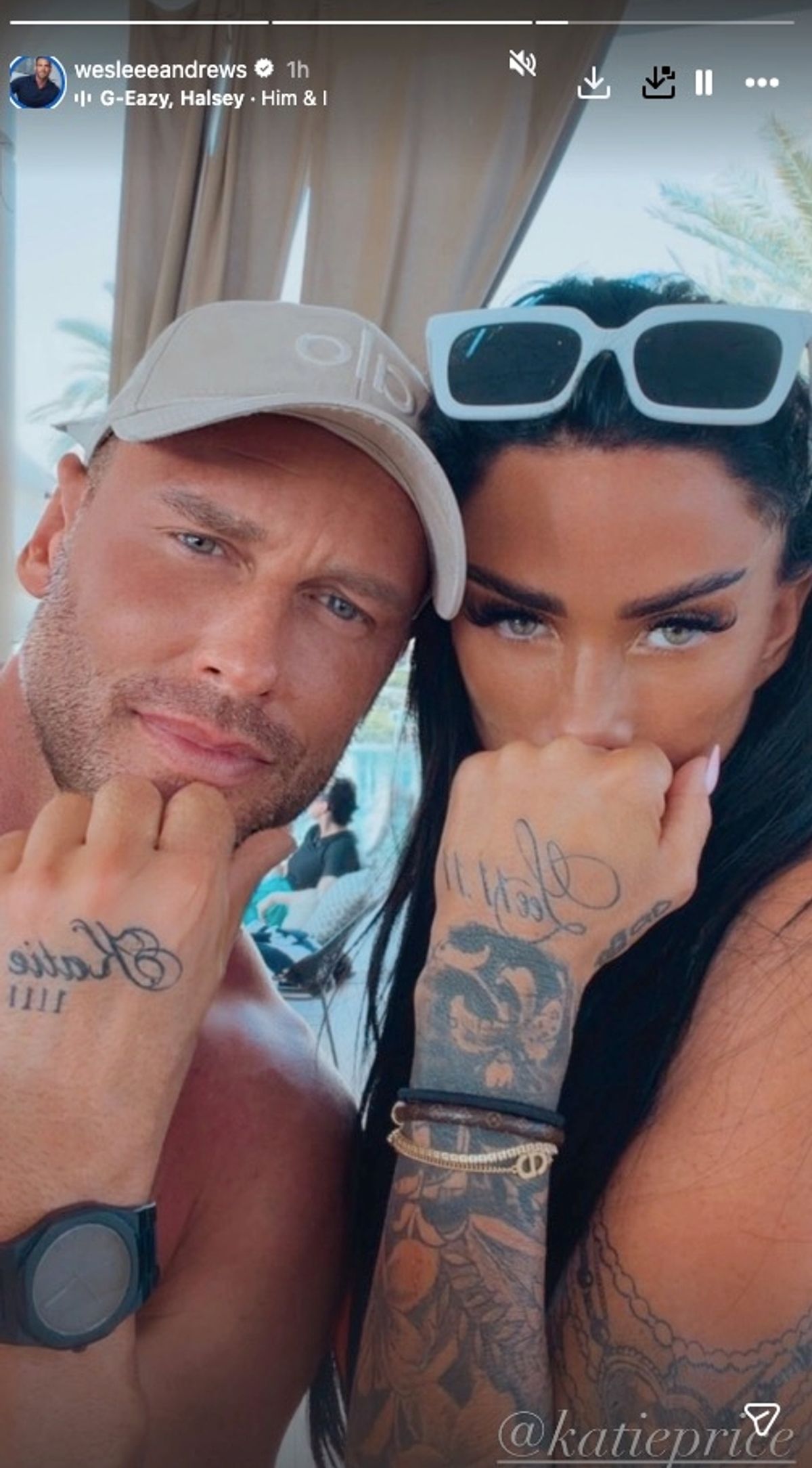 It appears she may stay in Dubai now