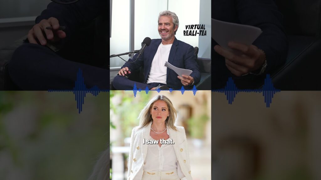 Andy Cohen debunks rumors on 'Traitors' and 'RHOBH' | Virtual Reali-Tea #shorts