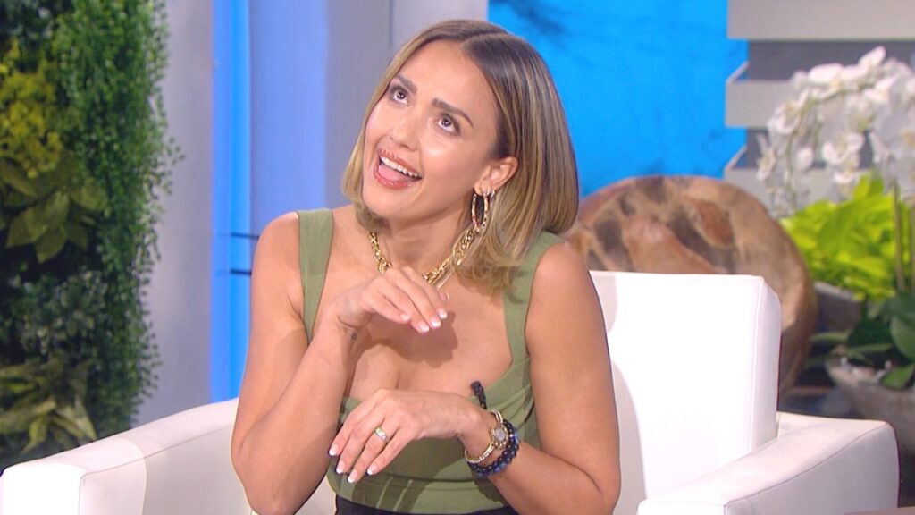 Every Time Jessica Alba Was on ‘Ellen’ Every Time Jessica Alba Was on 'Ellen'